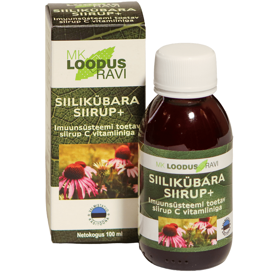 Siilikübarasiirup+, 100 ml, Immuunsüsteemile