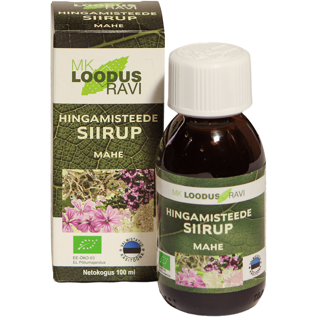 Siirup hingamisteede heaks, 100 ml, mahe (köhasiirup)